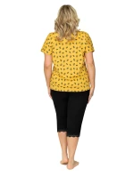 Pohodlná pyžama pro plnoštíhlé model 160015 Donna