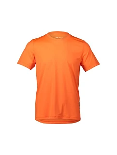 Cyklistické tričko POC Reform Enduro Light Tee – zink orange, velikost: M