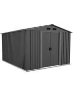 KOVOVÝ ZAHRADNÍ DOMEK NA NÁŘADÍ 312X257X202CM KOVOVÝ ZAHRADNÍ DOMEK NA NÁŘADÍ 312X257X202CM