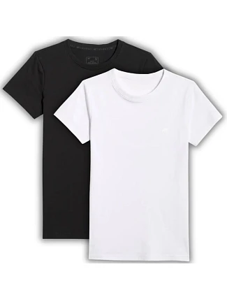 Dámské tričko (SET 2 triček) 4F 4FWMM00TTSHF3306-10S-20S