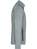 Daiber JN 1148 Pánská 2-vrstvá melanžová softshell bunda 02.1148 dark melange/red Daiber JN 1148 Pánská 2-vrstvá melanžová softshell bunda 02.1148 dark melange/red