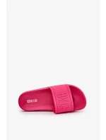 Dámské módní pantofle Big Star - růžové