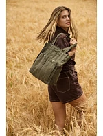 Kimood KI 3215 Bavlněná taška 19.3215 washed kombu green Kimood KI 3215 Bavlněná taška 19.3215 washed kombu green