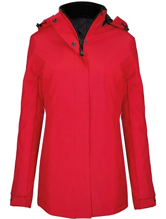 Kariban K 6108 Dámská parka 20.6108 red Kariban K 6108 Dámská parka 20.6108 red