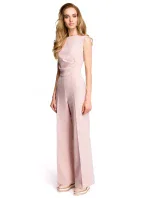 S115 Overal se širokými nohavicemi - tmavě modrý