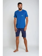 Pyžamo Drake 38878-59X Námořnická modrá - Henderson