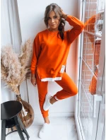 Dámská tepláková souprava TORONTO orange FashionStreet AY0852 Dámská tepláková souprava TORONTO orange FashionStreet AY0852