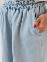 Dámské džínové kalhoty DENIMJOY světle modré FashionStreet UY2717 Dámské džínové kalhoty DENIMJOY světle modré FashionStreet UY2717
