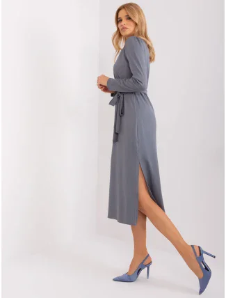 LK SK 509447 šaty.75P grafit LK SK 509447 šaty.75P grafit