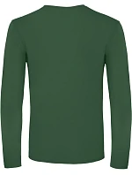 B&C #E150 LSL Tričko s dlouhým rukávem 01.005T bottle green