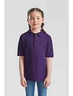 Fruit of the Loom Kids 65/35 Polo Dětské piqué polo 16.3417 retro heather green Fruit of the Loom Kids 65/35 Polo Dětské piqué polo 16.3417 retro heather green