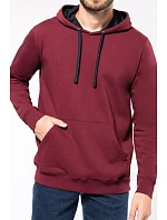 Kariban K 446 Kontrastní mikina s kapucí 20.K446 black/red Kariban K 446 Kontrastní mikina s kapucí 20.K446 black/red