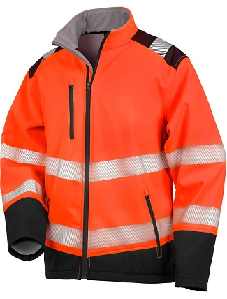 Result R 476X Bezpečnostní softshellová bunda 30.476X fluorescent orange/black Result R 476X Bezpečnostní softshellová bunda 30.476X fluorescent orange/black
