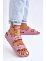 Dámské lehké sandály Big Star LL274744 Fialové Dámské lehké sandály Big Star LL274744 Fialové