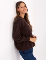 Dámská halenka RV BL A870.45 tmavě hnědá - FPrice