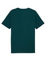 Pánské tričko Puma Ess 2 Color Small No. 1 Logo Tee sea green 684717 75 pánské