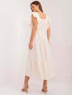 DHJ SK 8352 šaty.04 světle béžová