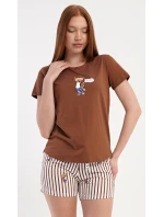 Dámské pyžamo šortky Bear Dámské pyžamo šortky Bear