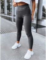 Dámské žebrované legíny JUST grey FashionStreet UY1586