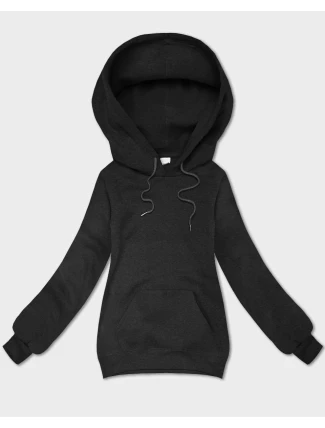 Volná klokaní mikina v grafitové barvě s kapucí S'West (B-11#)