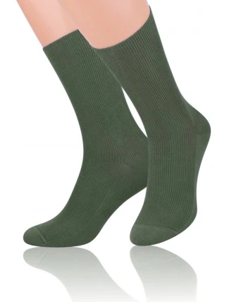 Pánské ponožky  018 olive - Steven