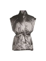 CASALL Mellow Wrap Quilt Vest šedá CASALL Mellow Wrap Quilt Vest šedá