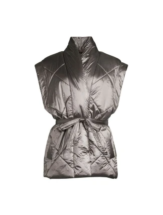 CASALL Mellow Wrap Quilt Vest šedá CASALL Mellow Wrap Quilt Vest šedá