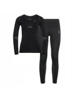 Termoprádlo - Odlo Set long ACTIVE WARM SET velikost 164cm Black