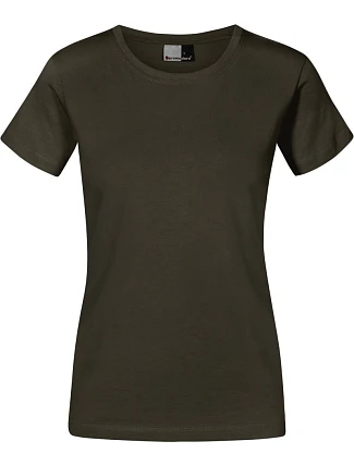 Promodoro 3005 Dámské tričko "Premium" 40.3005 khaki Promodoro 3005 Dámské tričko "Premium" 40.3005 khaki