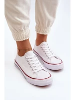 Dámské klasické tenisky černé a bílé Ecoma Dámské klasické tenisky černé a bílé Ecoma