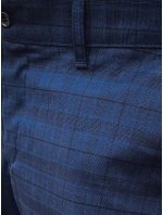 Pánské tmavě modré chinos kalhoty FashionStreet UX4402