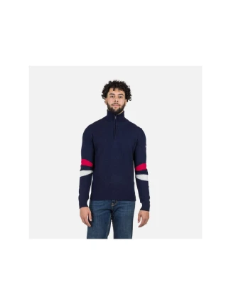 Rossignol Signature Hz Knit svetr tmavě modrý Rossignol Signature Hz Knit svetr tmavě modrý