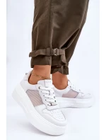 Dámské klasické sportovní boty GOE LL2N4060 Bíle Dámské klasické sportovní boty GOE LL2N4060 Bíle