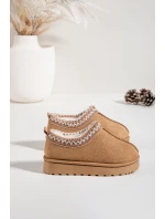 Dětské sněhule s výšivkou Camel Prina Dětské sněhule s výšivkou Camel Prina