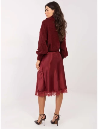 Sukně MI SD 3275.57 kaštanová