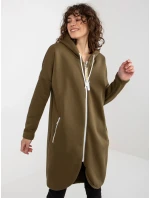 Mikina RV BL 4742.20P khaki