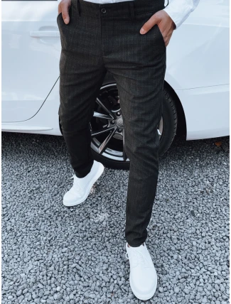 FashionStreet pánské grafitové kalhoty UX4383