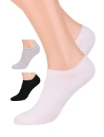 Dámské kotníkové ponožky Steven Invisible art.007 Dámské kotníkové ponožky Steven Invisible art.007