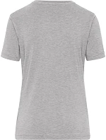 Daiber JN 1801 Dámské pracovní tričko z bio bavlny - Solid 02.1801 grey heather