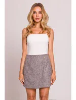 M854 Mini sukně - grafitová M854 Mini sukně - grafitová