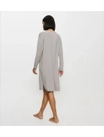Dámská noční košile Timeless Sensuality NDK LSL - GRAY - šedá 7816 - TRIUMPH