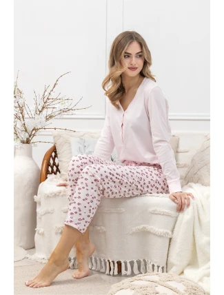 Pyžamo Leveza 1623 Grażyna délka/r M-2XL