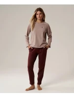 Pyžamo Atlantic NLP-498 long/r S-2XL Pyžamo Atlantic NLP-498 long/r S-2XL