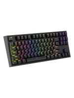 HERNÍ KLÁVESNICE GENESIS THOR 404 TKL US RGB PODSVÍCENÍ MECHANICKÁ ČERNÁ KAILH BOX HNĚDÁ