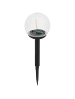 SOLÁRNÍ OKRASNÁ KULOVÁ LAMPA 10X34,5CM