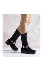 Boty na podpatku model 205040 Solea Boty na podpatku model 205040 Solea