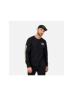 Unisexové tričko ROSSIGNOL SUPER LS TEE, černé