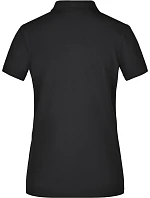 Daiber JN 969 Dámské piqué polo "Plain" 02.0969 black/black/white