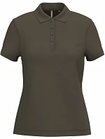 Kariban K 255 Dámské piqué polo 20.K255 dark khaki Kariban K 255 Dámské piqué polo 20.K255 dark khaki