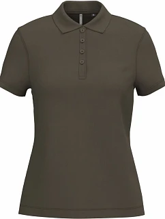 Kariban K 255 Dámské piqué polo 20.K255 dark khaki